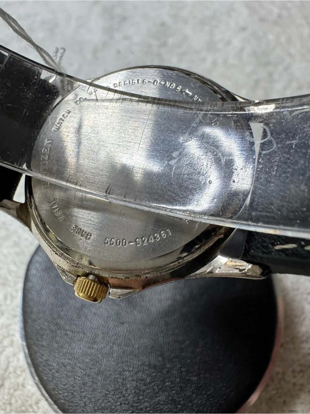 Citizen Black Dial with Gold Accents Men's Dress Watch